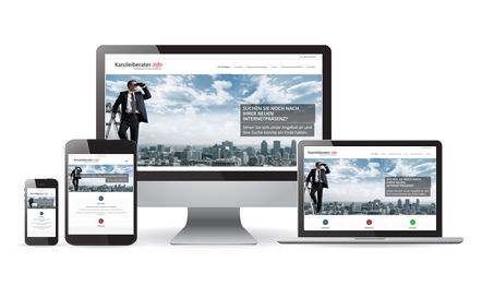 Steuerberater Homepage - responsives Design